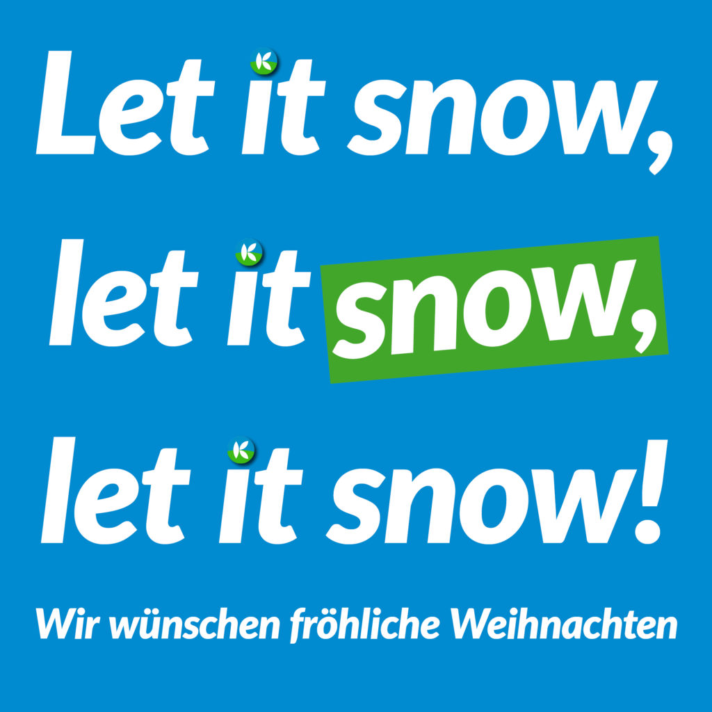 das sharepic zeigt den wunsch "let it snow, let it snow, let it snow!"